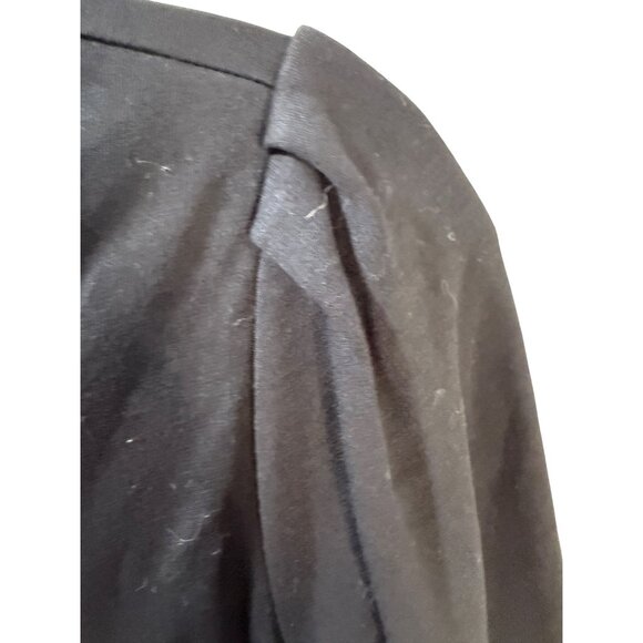 Loft Womens Black Floral Embroidered Dress Size 0 - Picture 12 of 12